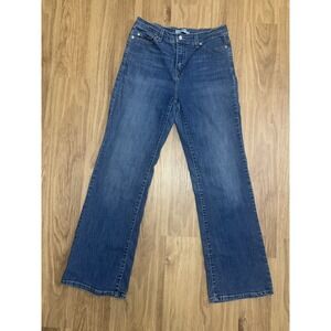 Levis 512 Women's Size 12M Jeans Medium Wash Denim Jeweled Pockets Slimming Boot